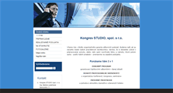 Desktop Screenshot of kongres-studio.sk